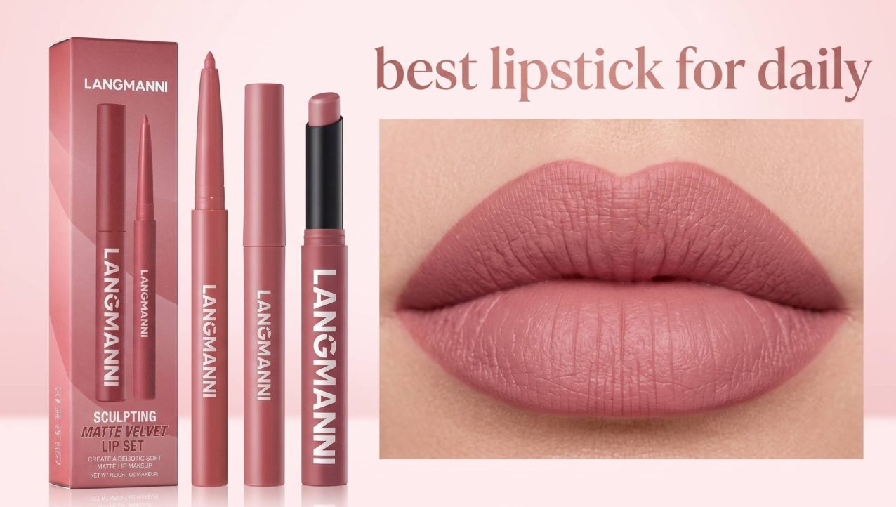 Best Waterproof Matte Lipstick | LANGMANNI Lip Kit Review