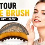 Best Lymphatic Face Brush Review – Ergonomic Contour Massage Brush