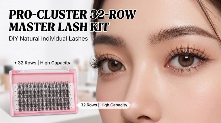 Best 32 Rows Cluster Eyelash Extensions for DIY Lash Application