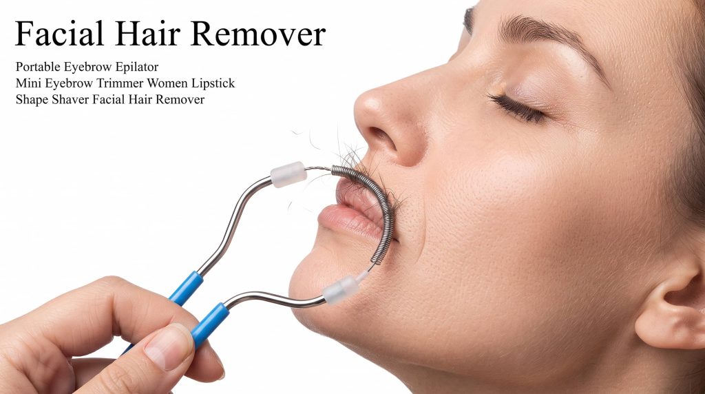 Portable Facial Hair Remover Spring Roller