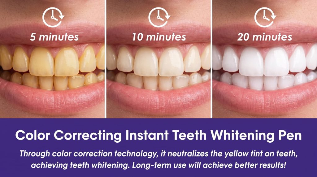 Best Purple Instant Teeth Whitening Pen