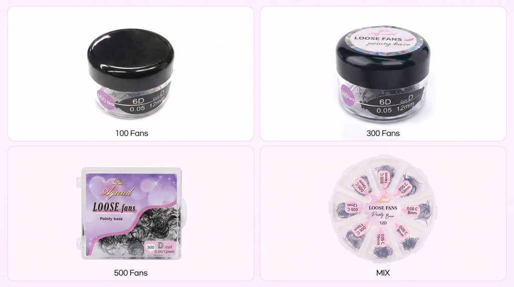 loose fans lash extensions