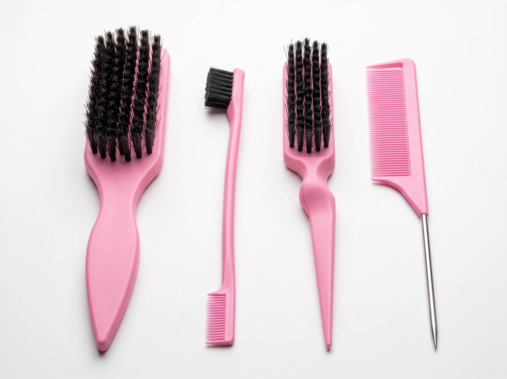 Best Bristle Slick Back Hair Brush Set